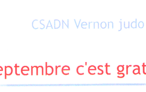 💥 Venez découvrir le Judo et le Taïso en septembre, c'est gratuit ! 💥