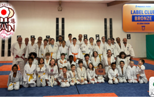 LE JUDO CLUB CSADN DE VERNON RECOIT SON LABEL BRONZE !