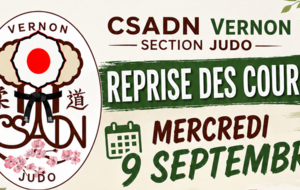 🥋 C’est la reprise au CSADN Judo Vernon !