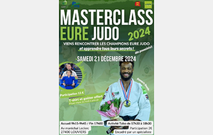 MASTER CLASS EURE JUDO