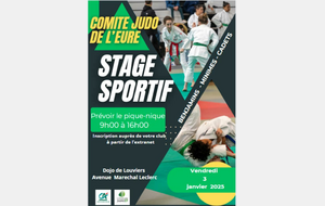 STAGE SPORTIF BENJAMIN MINIME CADET